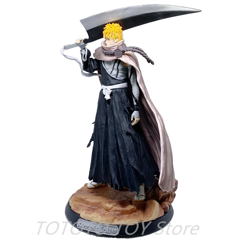 

33CM Deluxe Edition Anime Bleach GK Kurosaki Ichigo PVC Action Figure Ichigo Kurosaki Figurine Collectible Model Doll Toy