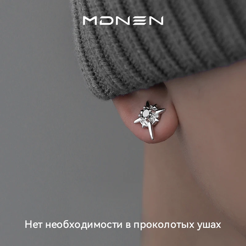 

2023 new Polaris magnetic ear clip earrings for women and men earrings unisex style