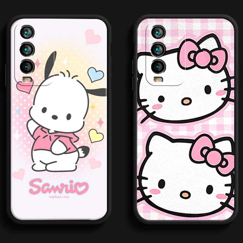 

Hello Kitty Cute 2023 Phone Cases For Xiaomi Redmi Note 10 10 Pro 10S Redmi Note 10 5G Soft TPU Carcasa Back Cover Coque