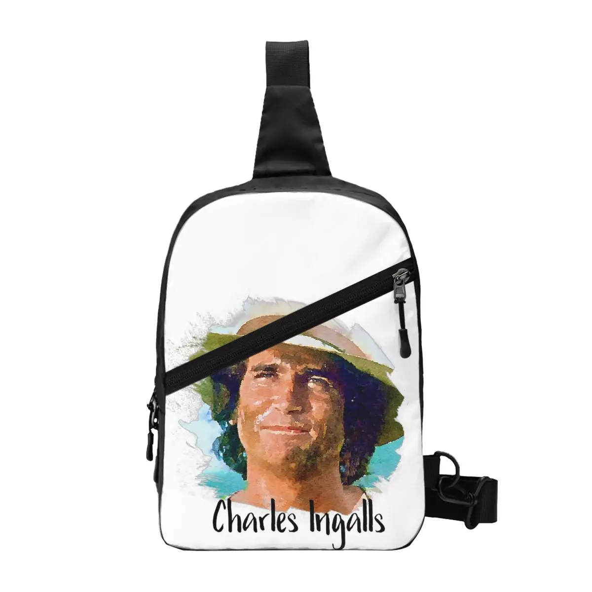 Charles Ingalls Little House On The Prairie нагрудная сумка мужской рюкзак через плечо походная на
