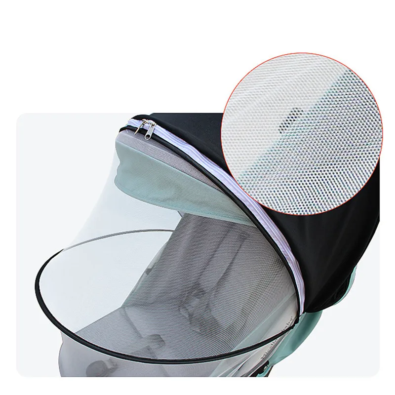 Unversal Baby Stroller Sun Shade Mosquito Net Bug Nets Visor Canopy Cover Hood Pushchair Pram Yoya Yoyo Accessories Babyzen | Мать и