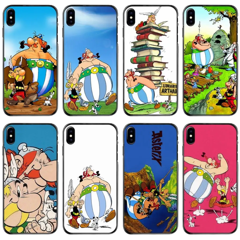 

Hard Phone Case Asterix popular Franco Belgian comics For Apple iPhone 11 12 13 14 Pro MAX Mini 5 5S SE 6 6S 7 8 Plus 10 X XR XS
