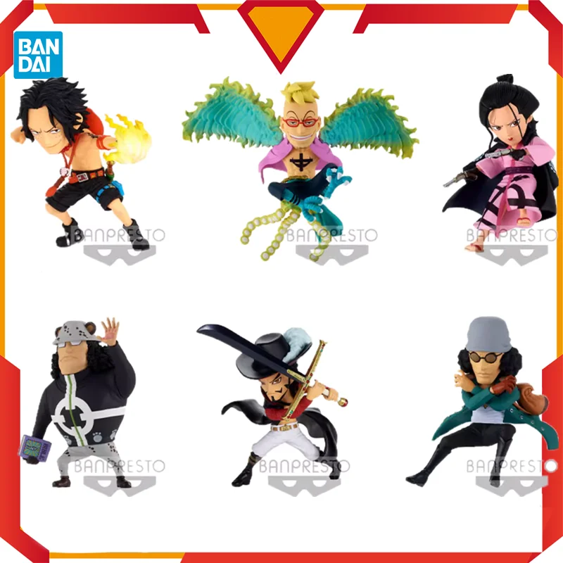 Оригинальные монолитные модели WCF THE GREAT PIRATES Vol3 Ace Marco Izou Bartholemew Kuma Dracule Mihawk Kohza
