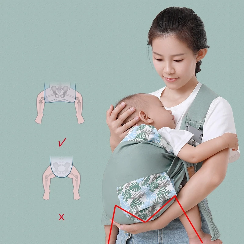 

Adjustable Strap Carrier Sling Carrier for Babies 0-36Month Weight Bearing 44lbs