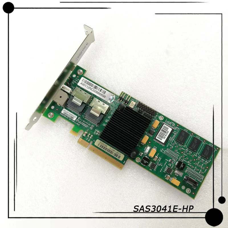 SAS3041E-HP For LSI 4-port Sas Array Card PCI-E 4X Supports Sas B1 B3 Chip