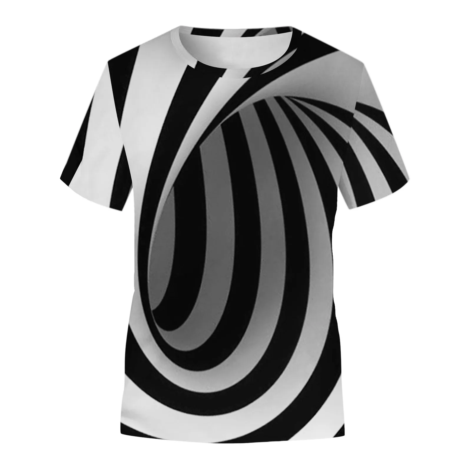 

Short Sleeve Girls Casual T-shirt Printed Teen Kids Clothes 3D Boys Child Tops Digital Girl Shirt Size 6t Toddler White Top