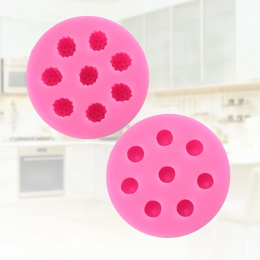 

4 Pcs Fondant Molds Silicone Mold Blueberry DIY Mold Cake Mold Cake Decorating Tool