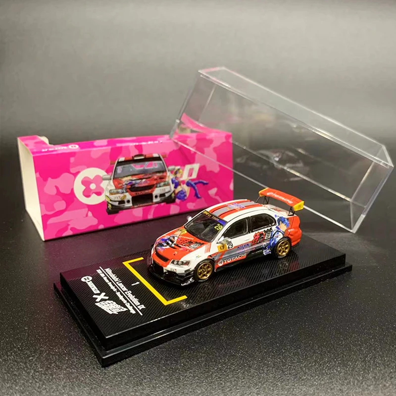 

Модель автомобиля Lancer Evolution EVO IX 9 KOSO 1:64, литье под давлением автомобиля-уличное мультяшное покрытие