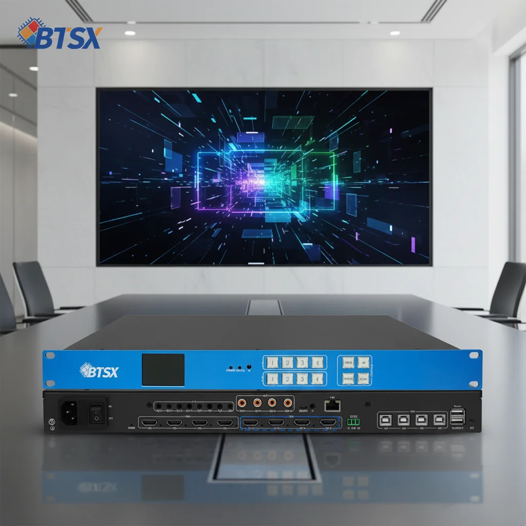 Фото Контроллер видеостены 4K60 с бесшовной матричной обработкой для командных центров, мультиэкранного мониторинга, систем безопасности и конференц-залов №1