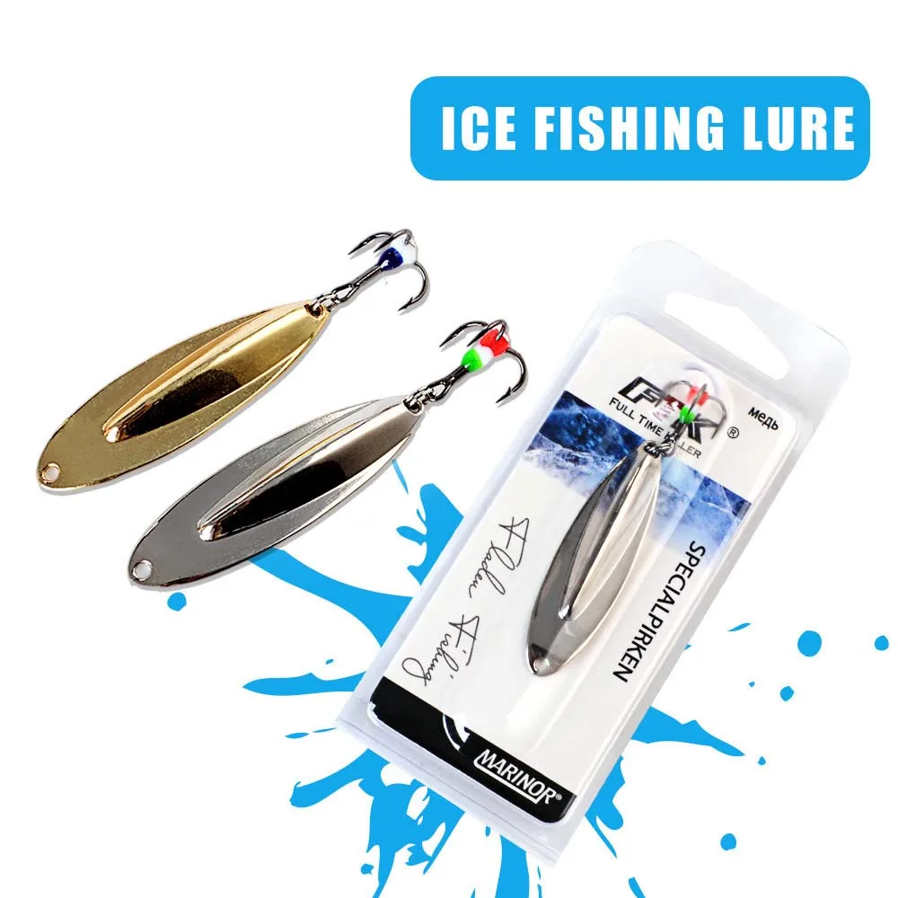 

FTK 8021 aluminum alloy ice fishing hook, gold and silver treble hook, wear-resistant and corrosion-resistant