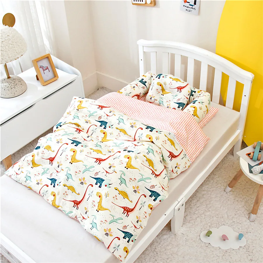 

Portable Crib Travel Bed Infant Newborn Toddler Cradle Baby Bassinet Nest with Pillow and Quilt 3pcs/set 90*50cm