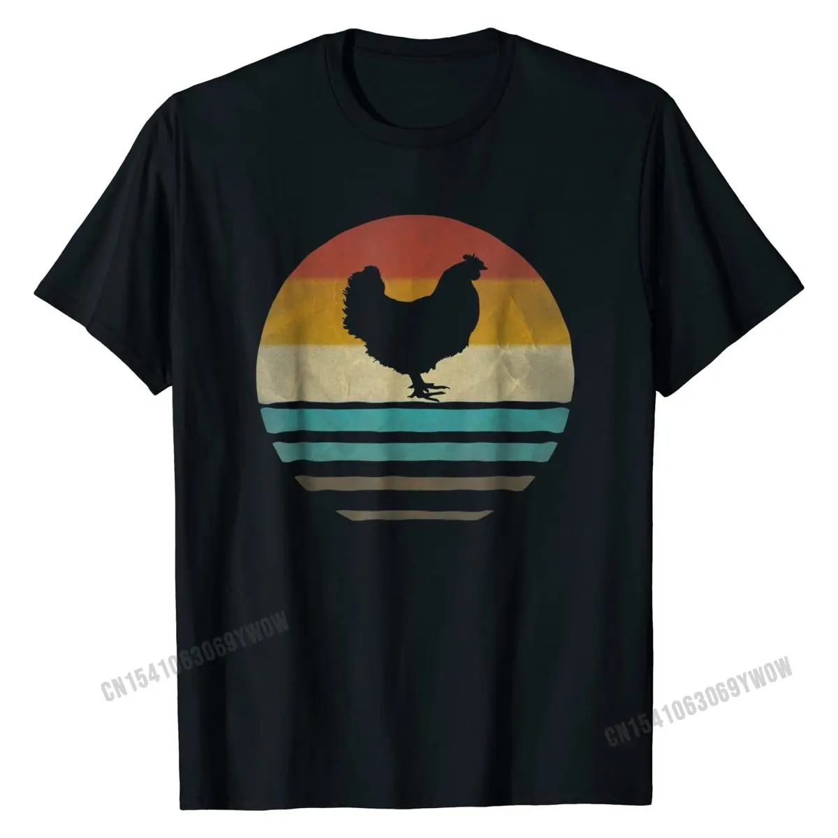 

Retro Vintage Chicken Shirt Funny Farm Poultry Farmer Gift Cotton Group Tops Tees Fashion Men T Shirt Party