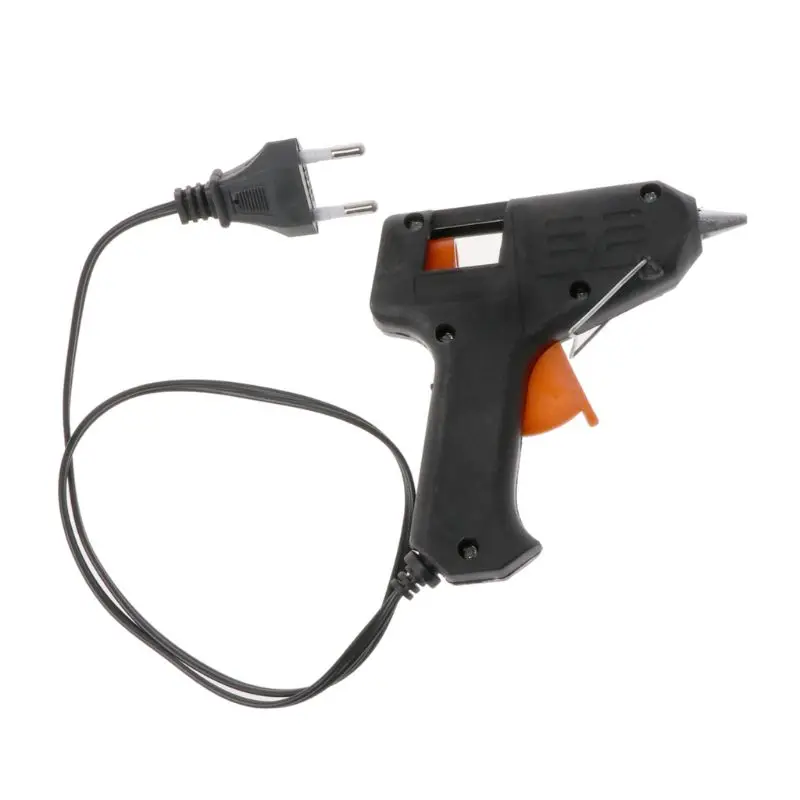 

Heating Hot Melt Glue Sticks Trigger Art Repair Tool US/EU Plug 20W Electric