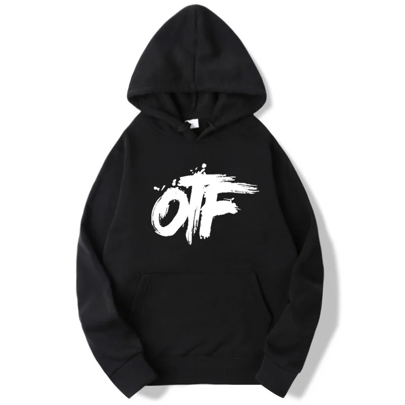 

Only The Family Fashion Hoodie Men OTF Coke Boys Lil Durk Hip Hop Drill Pullovers Casual Autumn Winter Hooded Sweatshirts