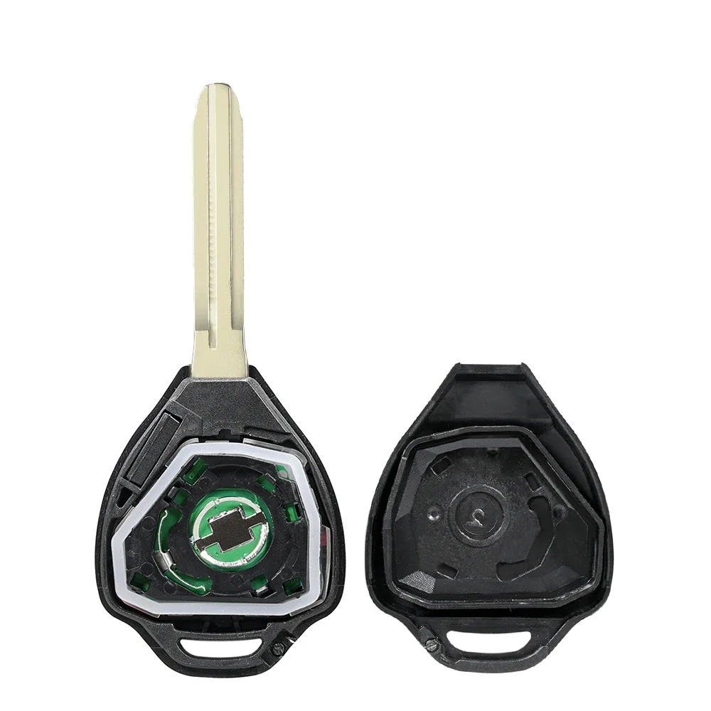 KEYYOU 433 МГц 2-кнопочный дистанционный ключ от автомобиля для Toyota Hiace Yaris Hilux Vigo Innova
