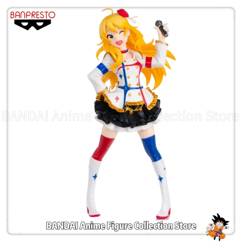 Фото В наличии Оригинальная фигурка BANPRESTO Prize DX Image Display The Idolm@ster Хосии Мики 1/8 Игрушка-украшение Подарок на день рождения №1