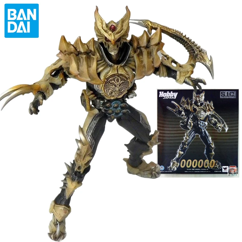 

Original Bandai SIC Kamen Rider Shocker Chief Limited Edition Action Figure Toys Birthday Gifts Ornaments Collectible Models