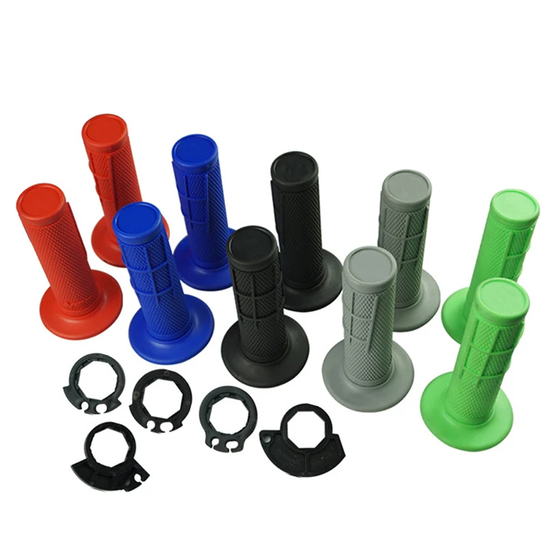 

Motorcycle Grips 7/8" 22mm Handlebar Grip Snap Cam Yamaha Kawasaki Dirt Bike