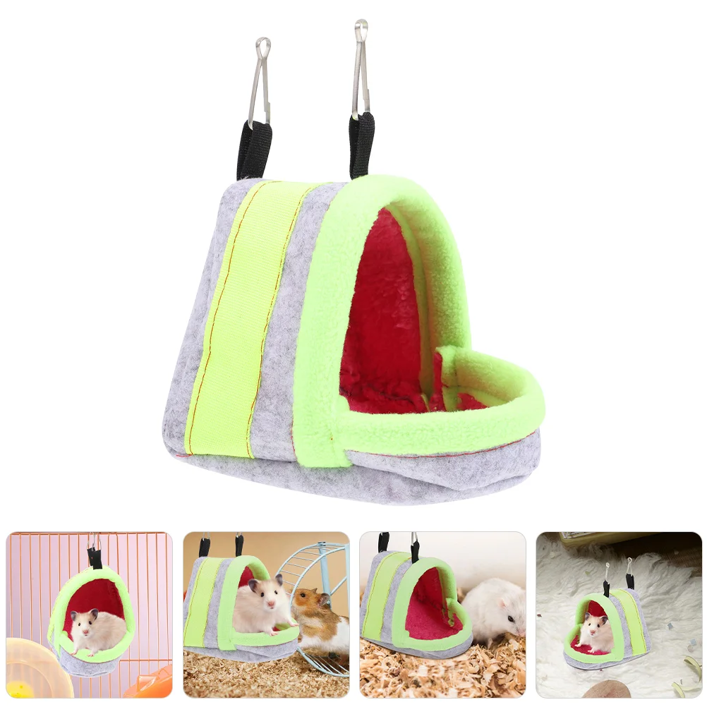 

Hamster Sleeping Bed Rabbit Hanging Hammock Winter Warm Bed Pet Resting Hammock