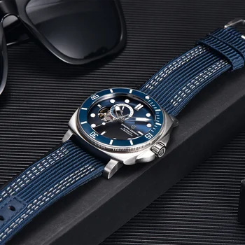 2023 PAGANI DESIGN 43MM NEW Men Automatic Mechanical Watches Fashion Sports TOP Brand Sapphire 200M Dive TMI NH39 Reloj Hombre 3
