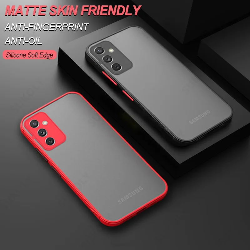 

PUNQZY All Inclusive Fall Protection Hard PC Phone Case For Samsung Galaxy S21FE S22 A52 A72 A32 A12 5G A51 A73 S20 PLUS Cover