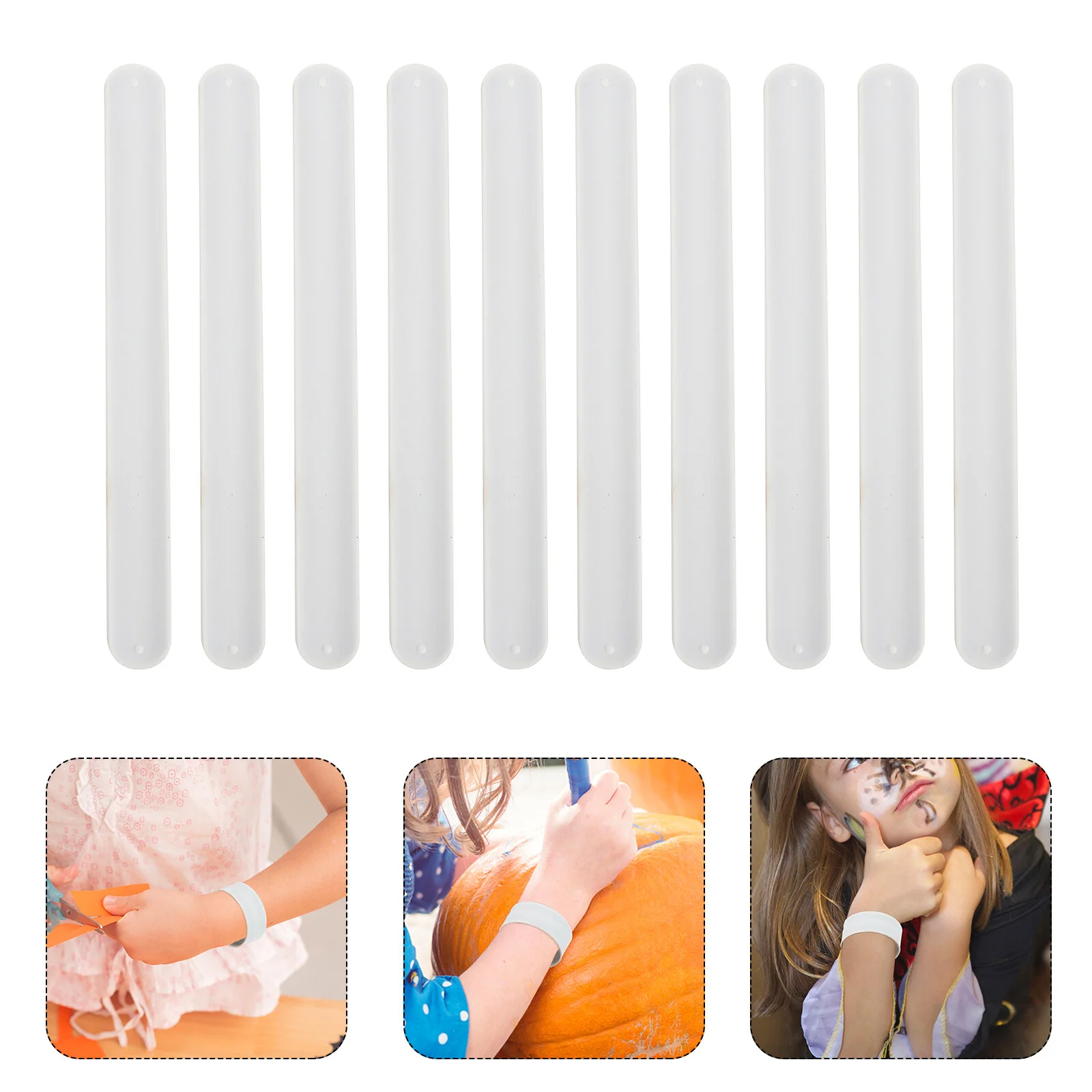 

12 шт., круглые силиконовые браслеты, декоративные легкие мягкие браслеты, кольца для рук из силикагеля