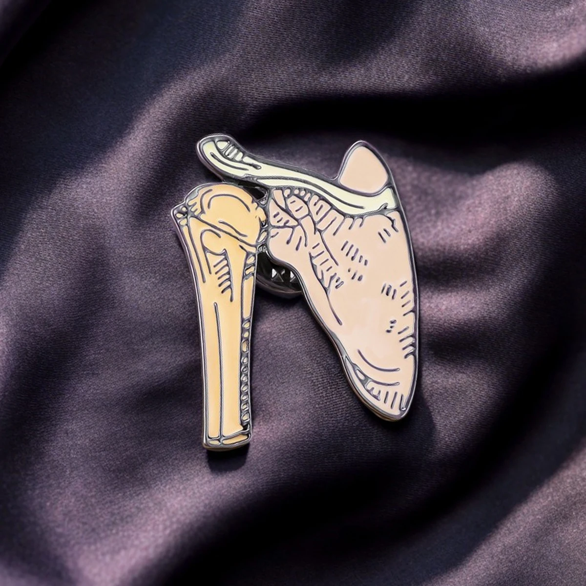 Catuni милые ортопедические кости эмалированные булавки брошь красочный