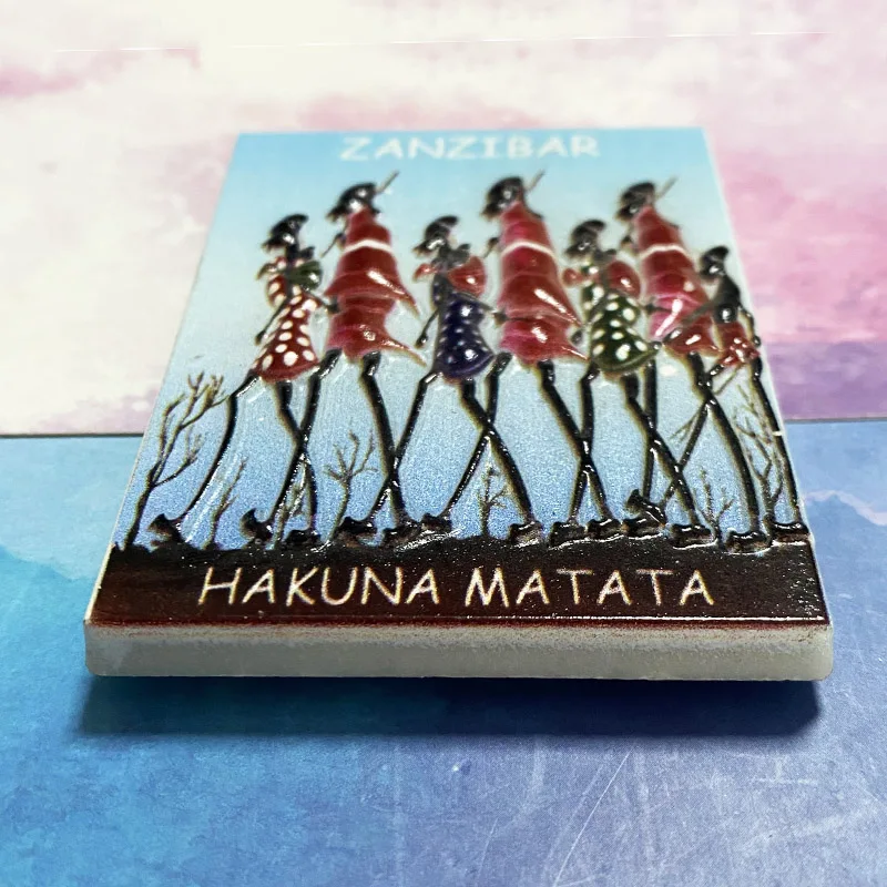 Креативные туристические сувениры Zanzibar в африканском стиле домашнее украшение 3D