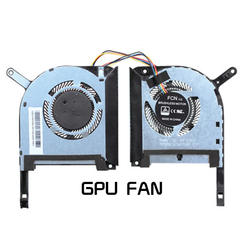 Процессор для ноутбука GPU охлаждающий вентилятор Asus TUF Gaming FX705 FX705G FX705GM FX705DU FX705DD