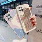 Чехол A52 для Samsung A12, мультяшный чехол, чехол для Samsung Galaxy S21, S20, FE, A21S, A31, A50, A51, A71, A52S, A72, A30, A10S, A20S, A02, задняя крышка