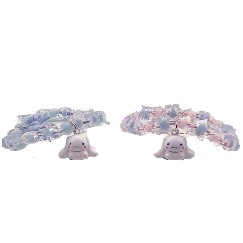 

Kawaii Cinnamorol couple niche design headband girlfriends bell bracelet headdress little rubber band for boyfriend