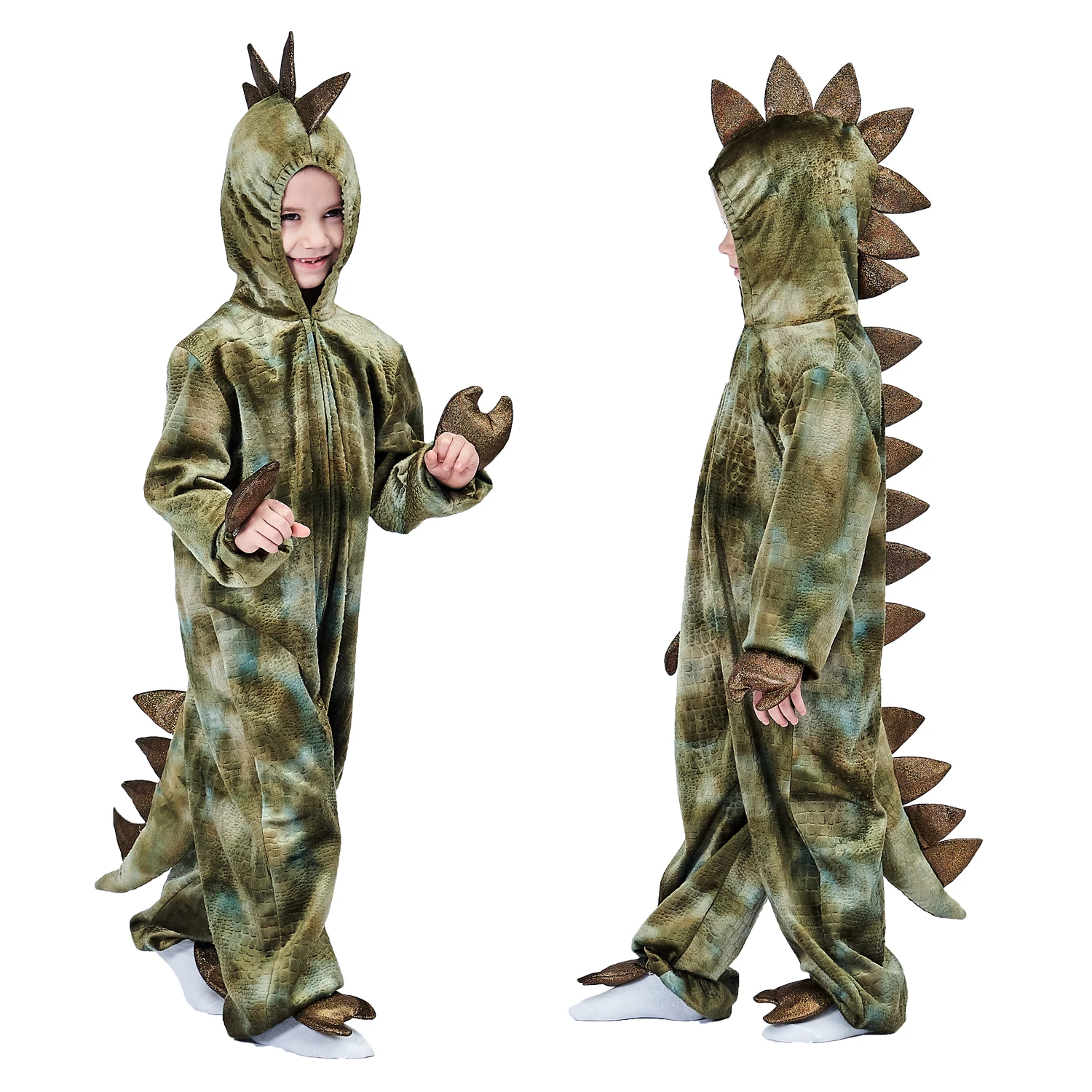 

Kids Child Dinosaur T-rex Costume Cosplay For Boys Halloween Purim Party Disfraz Costumes Fancy Dress Up