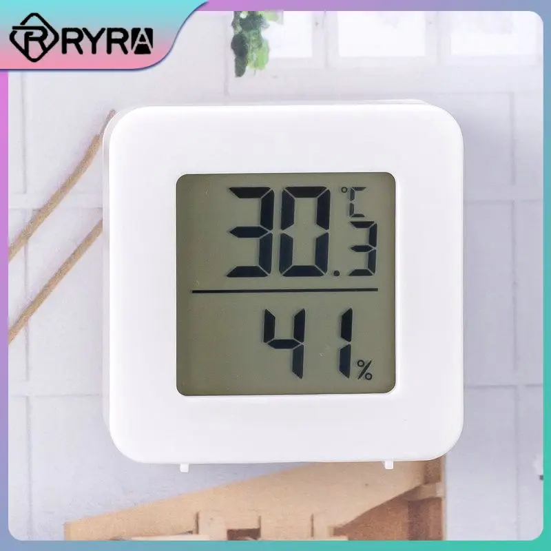 

Детский измеритель температуры в комнате, мини-термометр, белый датчик температуры, цифровые аксессуары для дома, инструменты для применен...