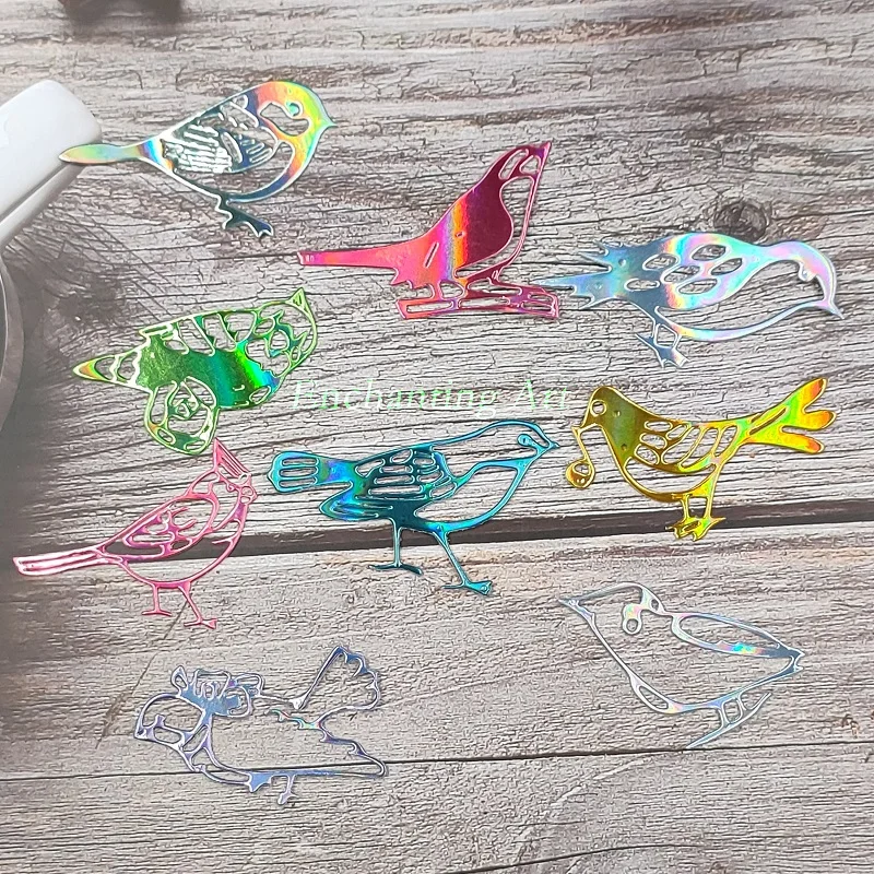 Cute Little Bird Metal Cutting Dies 2021 New Stencils for DIY Scrapbooking/Photo Album Decorative Embossing DIY Paper Cards