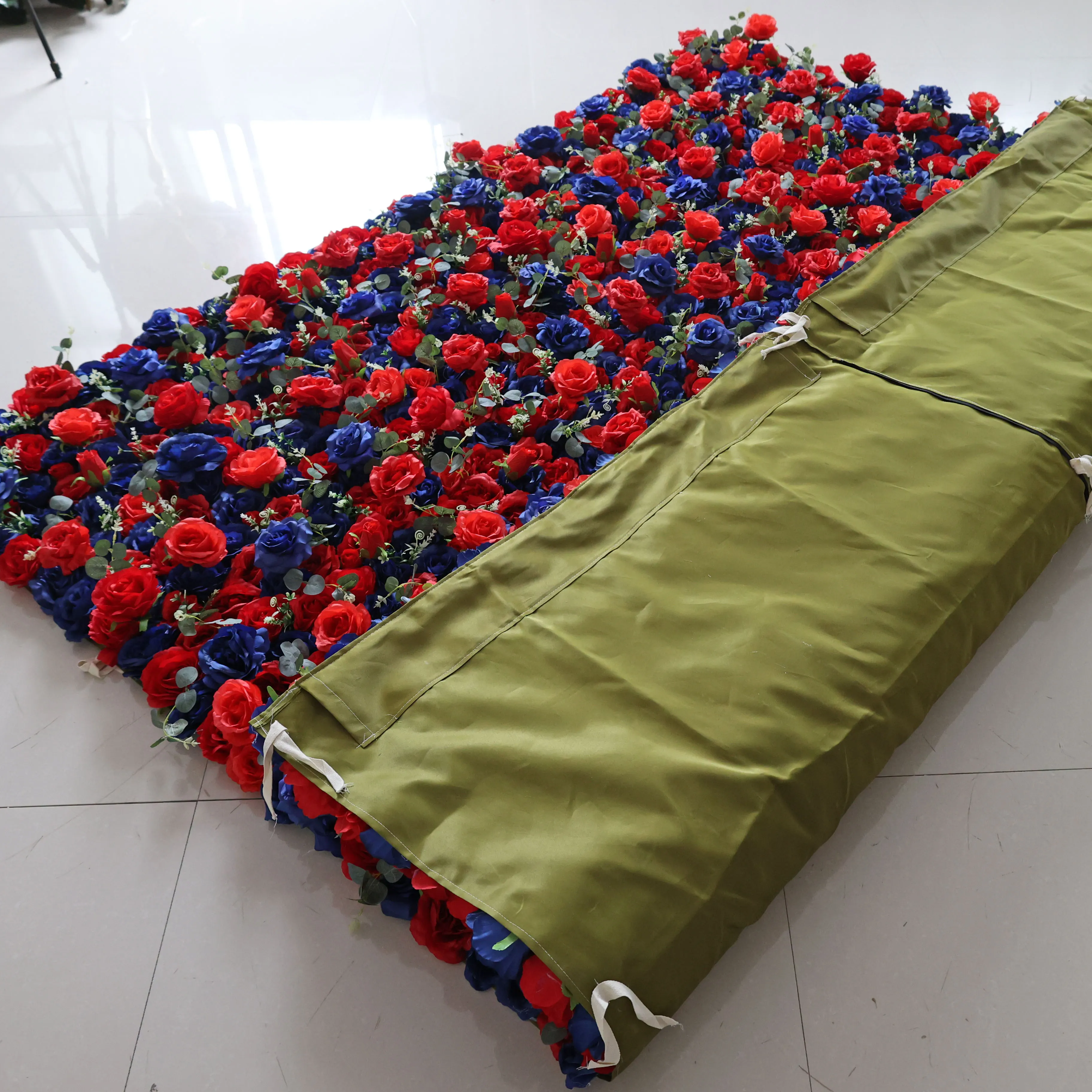 3D 5D рулонная ткань YuLiFlower на заказ цветок стену роза свадебное украшение