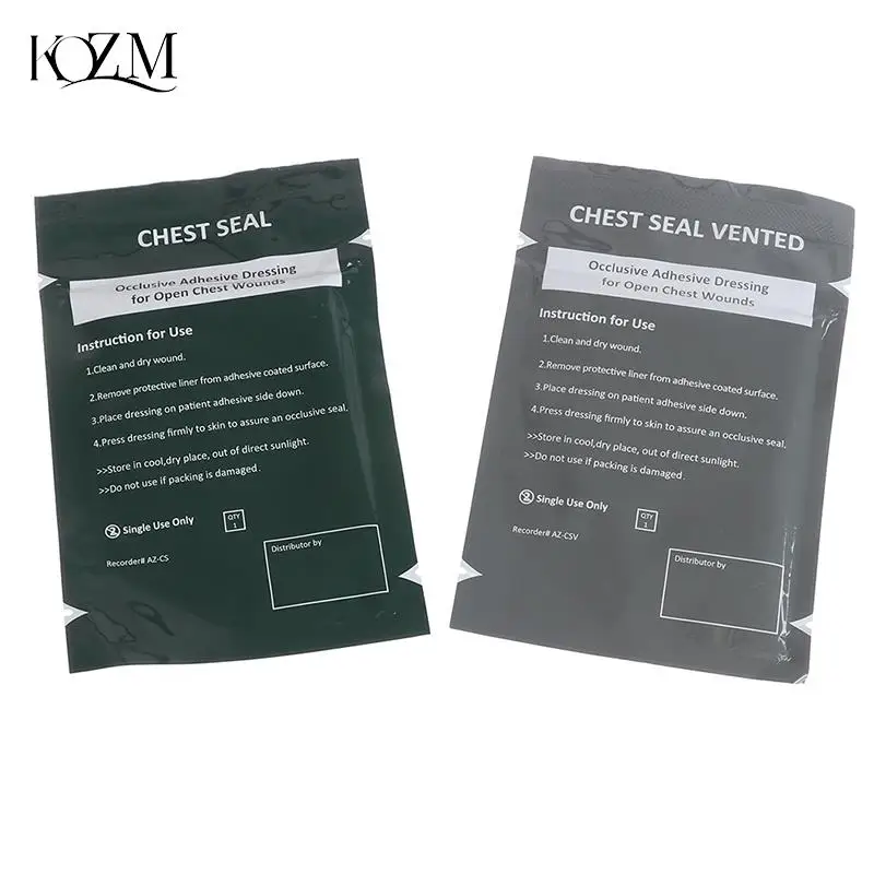 

Hot Sale North American Rescue Hyfin Chest Seal Medical Chest Seal Vented