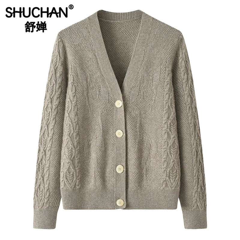 Женский теплый кашемировый свитер