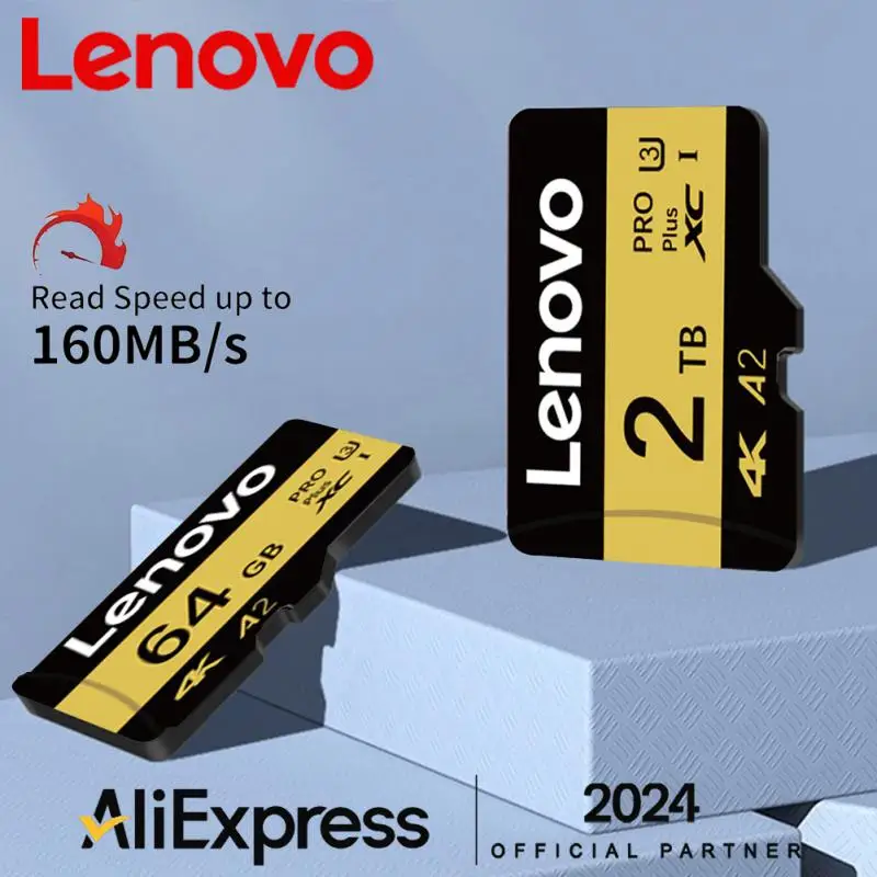 Флеш-память Lenovo SD-карты 32 ГБ 64 256 Micro TF/SD-карта 1 ТБ SD-карта памяти 128