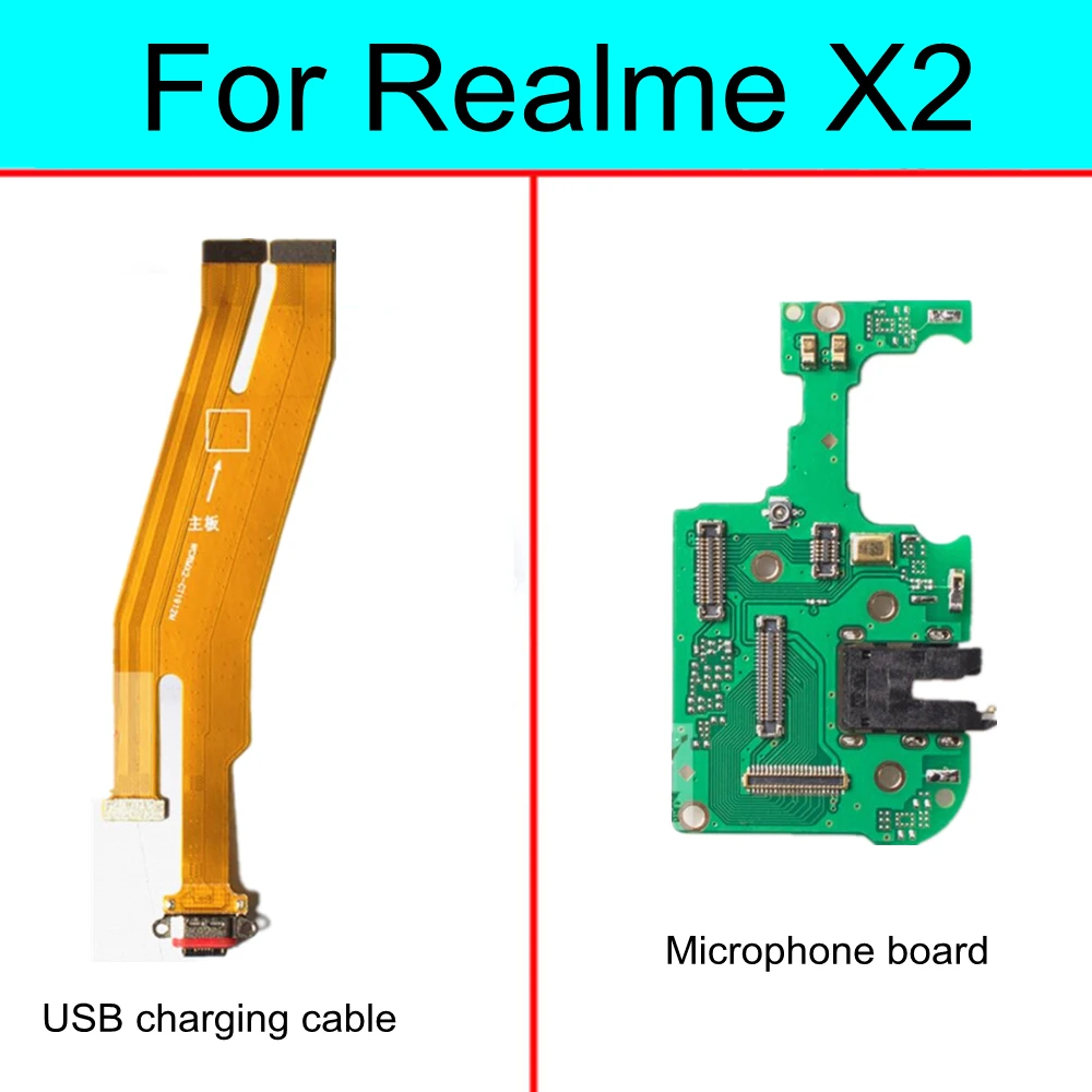 

Для OPPO K5 / Realme X2 USB зарядный док-разъем коннектор Материнская плата гибкий кабель