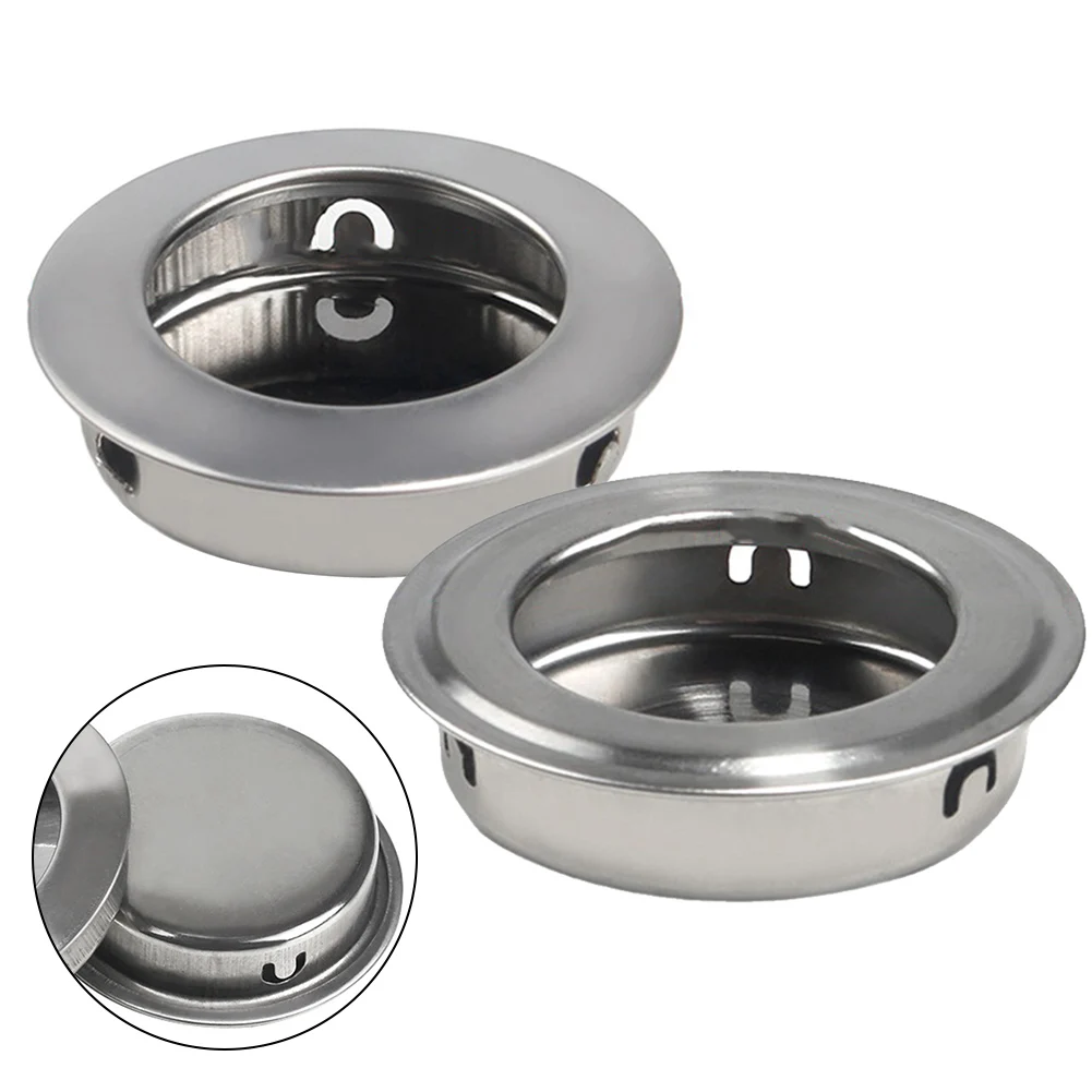 Кухонные аксессуары набор дверных ручек утопленные круглые заподлицо