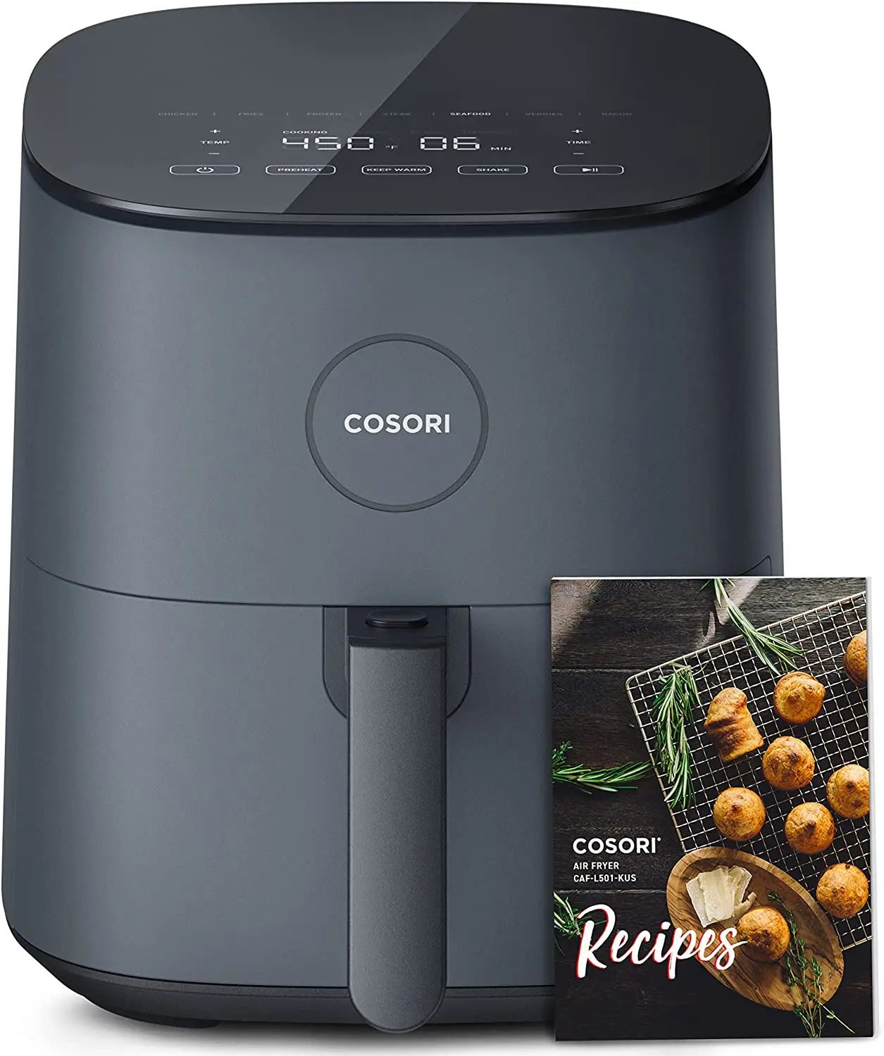 

Free Shipping Air Fryer 5 QT 9-in-1 Airfryer Compact Oilless Small Oven Dishwasher-Safe 450℉ freidora de aire 30 Exclusive Rec
