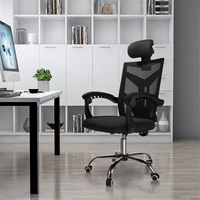 ergonomic mesh office chair high back computer chair gaming chair mesh chair with thick cushion soft adjustable headrest armrest