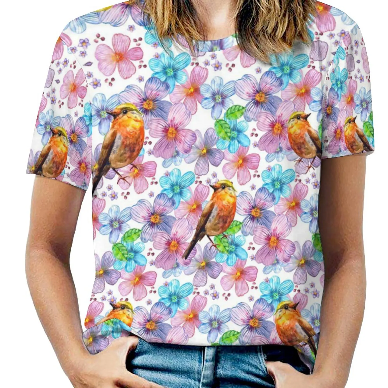 

Premium Nature Seamless Texture Watercolor Vinyl Wall Mural Tshirt top Quality Fresh Sports Home Eur Size