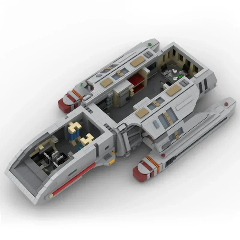 Модель звездного фильма Moc строительные кирпичи USS Звездный Флот технология Runabout