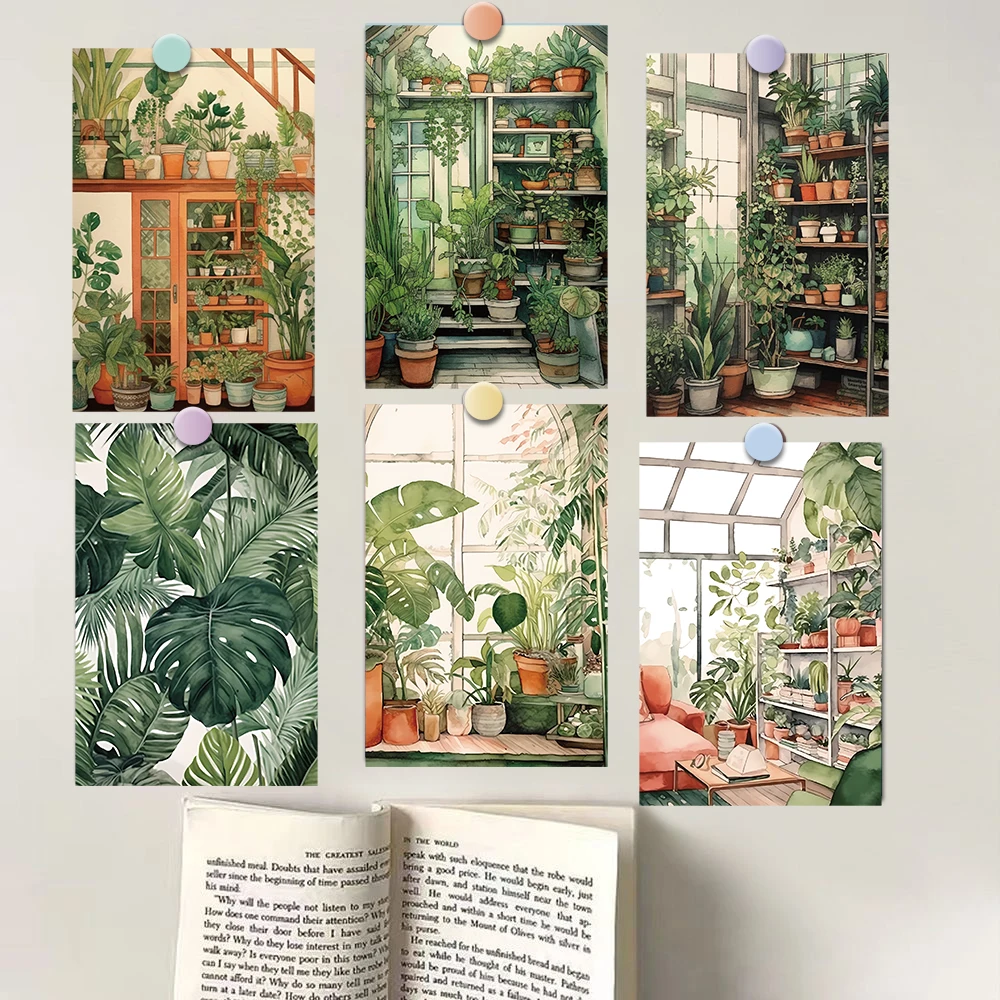 Декоративные наклейки в виде листьев 10 шт