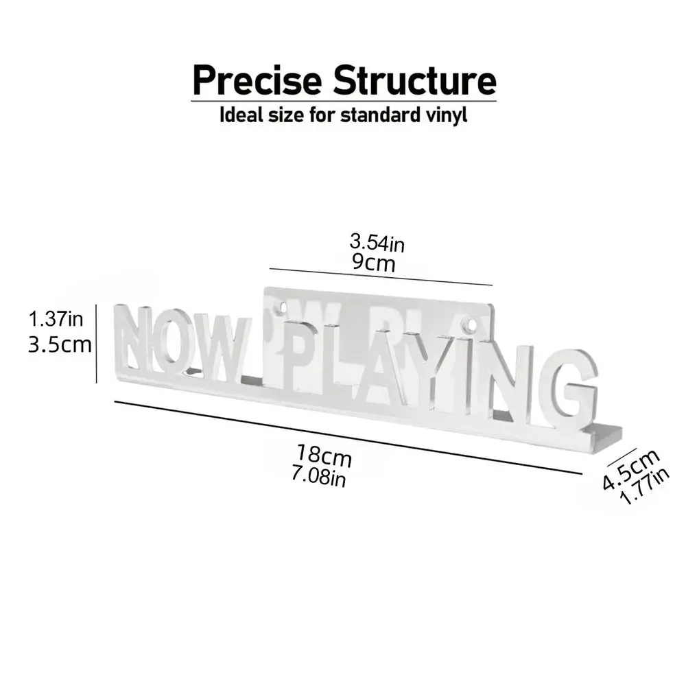 

Акриловая полка для пластинок NOW PLAYING