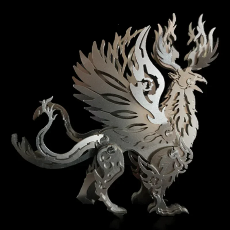 Набор металлических 3D-моделей Feilian механические модели старинного Божьего зверя