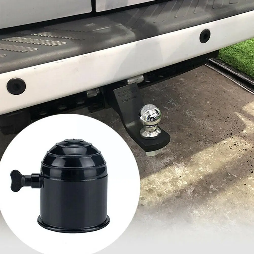 

Car Auto Tow Bar Ball 50mm Protective Cover Universal Simplicity Plastic Durable Prevent Grease And Dirt For Caravan Traile S5e5