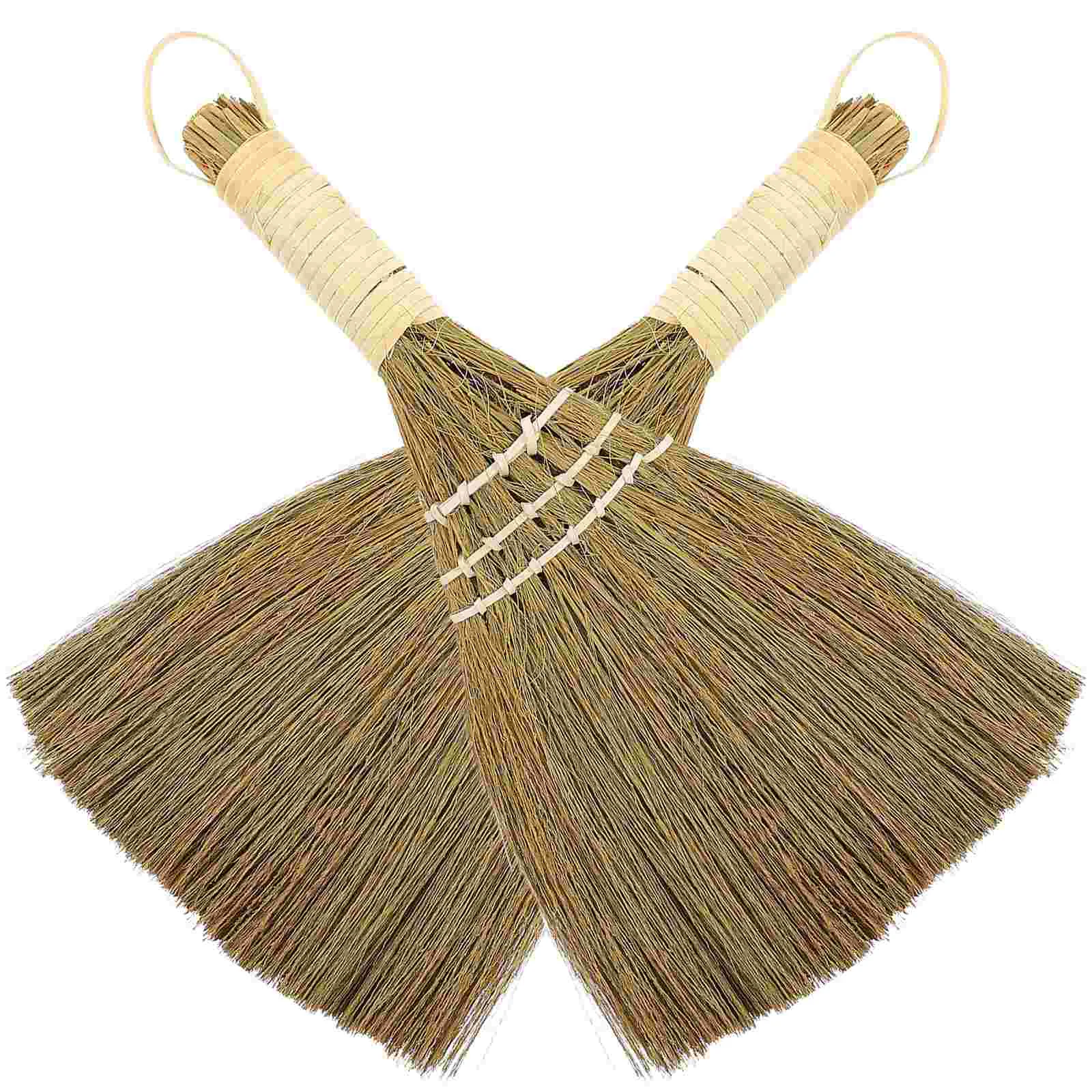 

Broom Brooms Household Hand Desktop Whisk Mini Vintage Pretend Thai Grass Indoor Play Corn Home Cleaning Tool Housekeeping