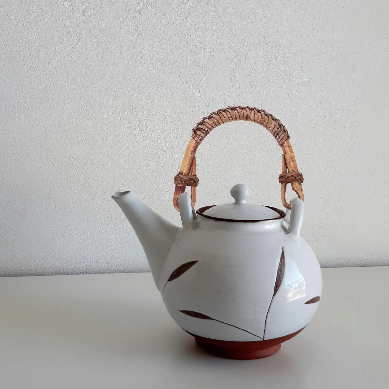 

Съемная ручка для чайника из ротанга